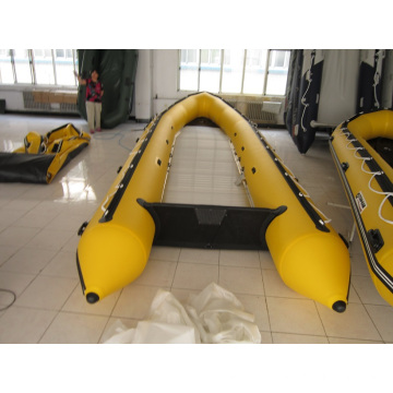 6 Meters Big Yellow Inflatable Fishing Boat for Fun